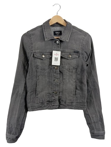 Only damen jeansjacke grau - damen,