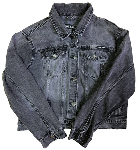 Dkny jeans jeansjacke - dkny, grau