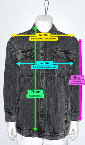 Stoosh denim jacke acid wash - jacke,
