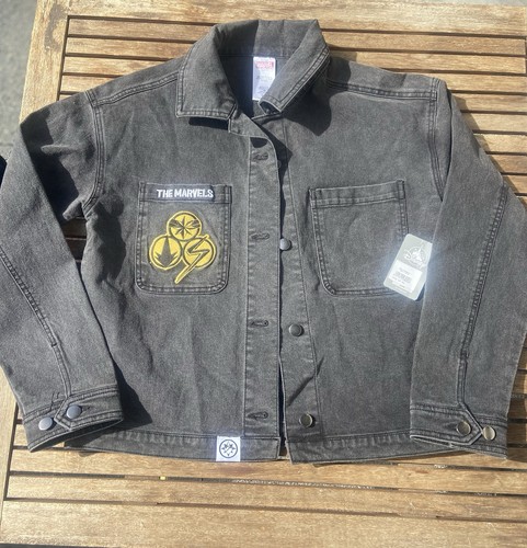 Marvel jeansjacke denim - marvel, grau