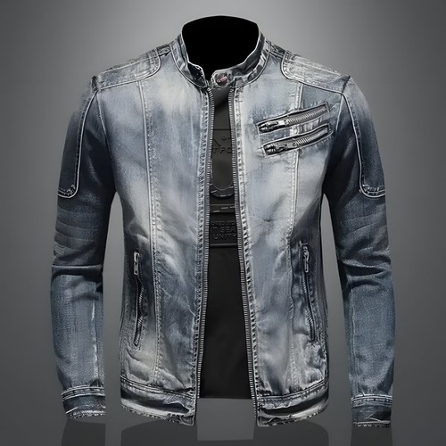 Herren jeansjacke matteo retro - herren,