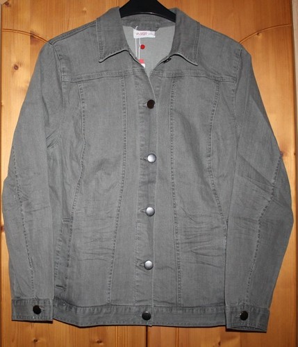 Stretch jeans jacke grau - grau, ~