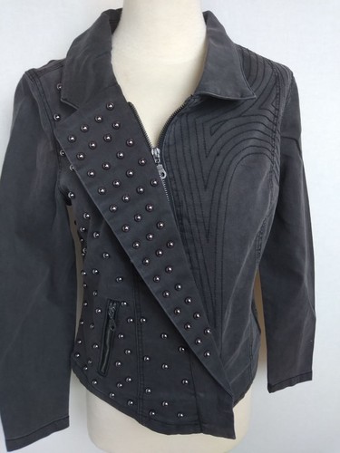 Neu damen jeansjacke - damen, antrazit