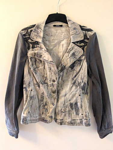Biba damen jeansjacke grau - biba,
