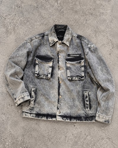 Pegador cargo oversized denim - oversized,