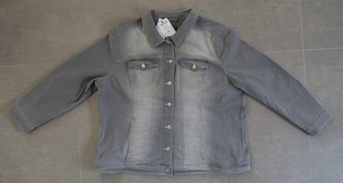 Via appia due jeansjacke - due, grau