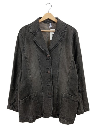 Verse jeansjacke damen grau - jeansjacke,
