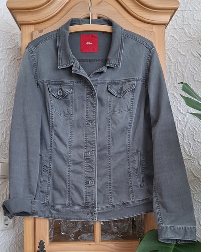 Oliver jeansjacke mit - s,