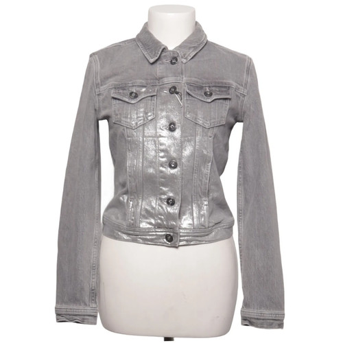 Only blue denim jeansjacke - only,