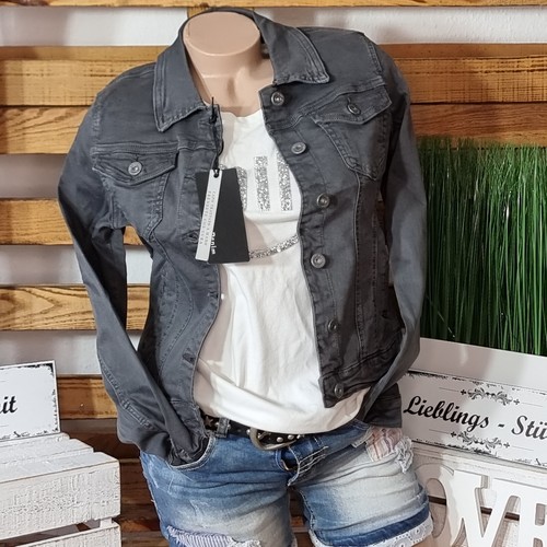 Jeans jacke farben basic - jacke,