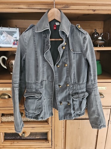 Damen jeansjacke grau - damen-jeansjacke,,