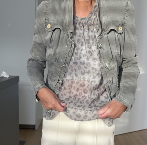Damen jeansjacke von high - jeansjacke,