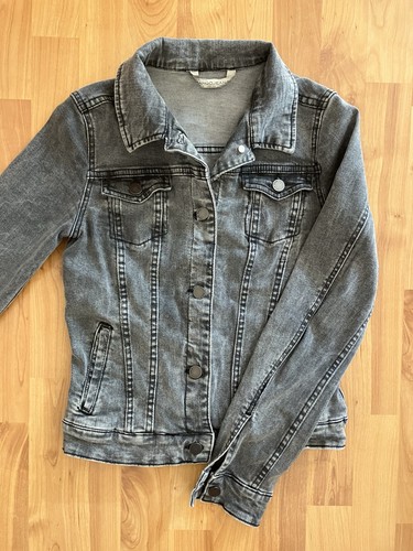 Jeansjacke mango grau - mango, größe