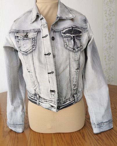 Jeansjacke damen grau - jeansjacke,