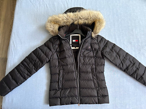 Tommy jeans damen steppjacke - jeans,