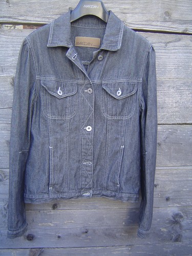 Jeansjacke marc cain grau - marc,