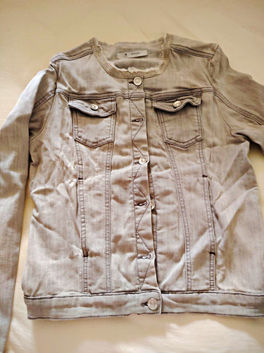 Monari damen jeansjacke grau - monari,