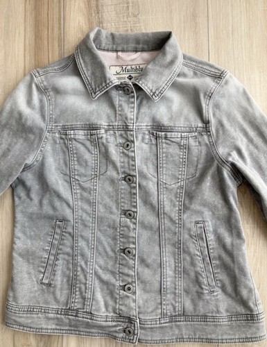 Multiblu graue jeansjacke - graue,