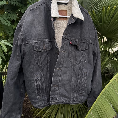 Levi sherpa denim jacke - sherpa,