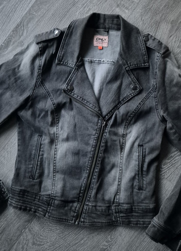 Mega jeansjacke von only mit - mega,
