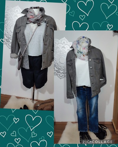 Bonprix jeansjacke grau - bonprix,